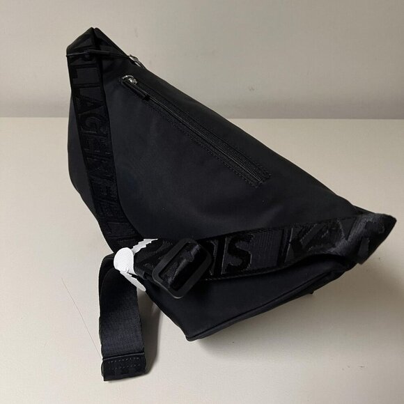 KARL LAGERFELD Paris Voyage Sling Backpack Black - LARGE main image 11